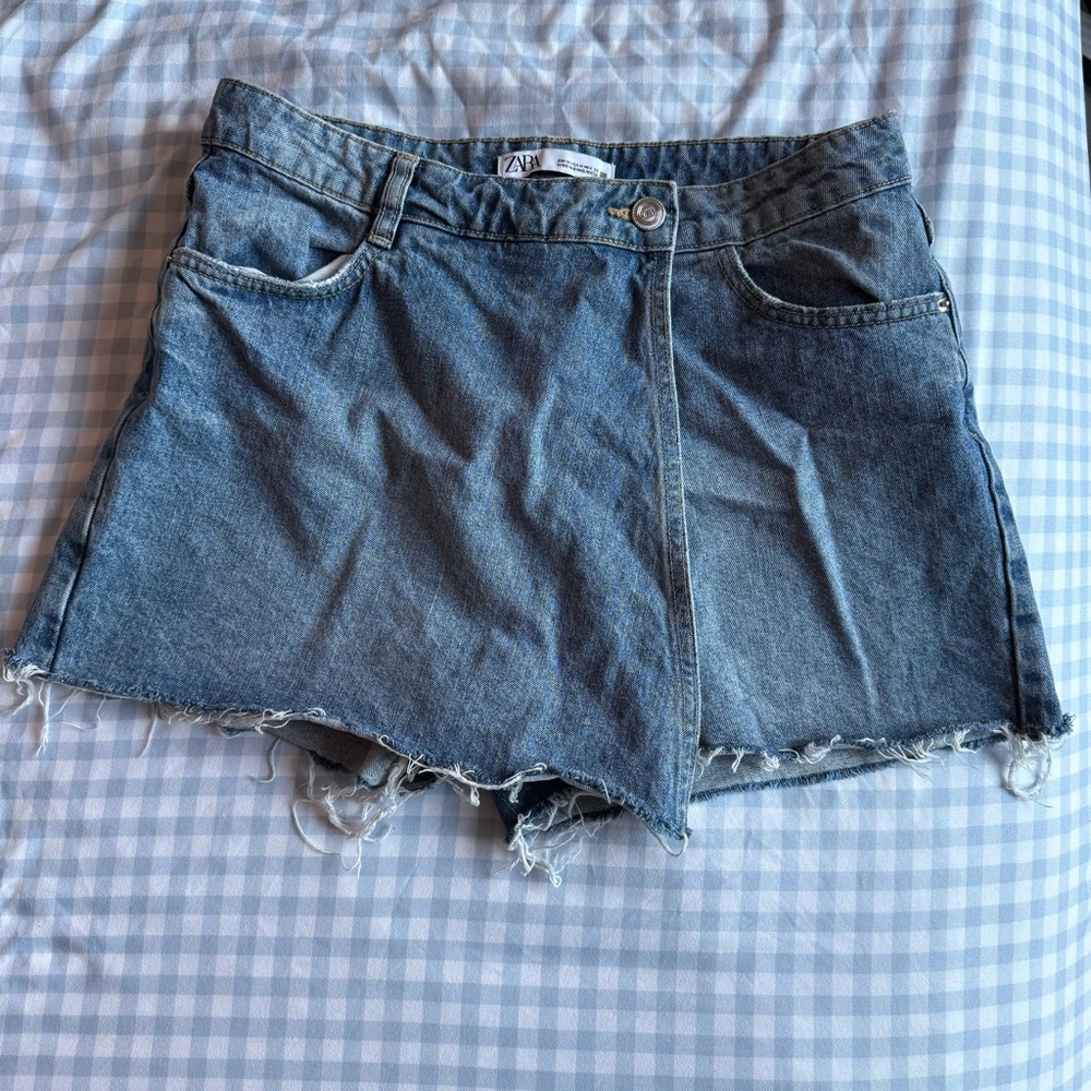 Zara Denim Skort